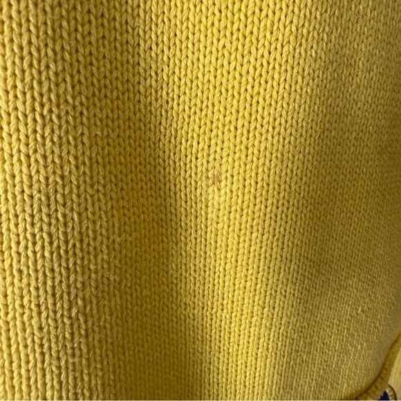 BKg & Company Yellow Turtleneck Sweater, One Size - Picture 2 of 7